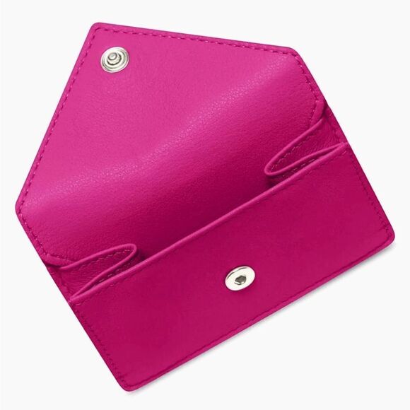 Balenciaga Papier Mini Wallet In Rose Magenta - Picture 3 of 17